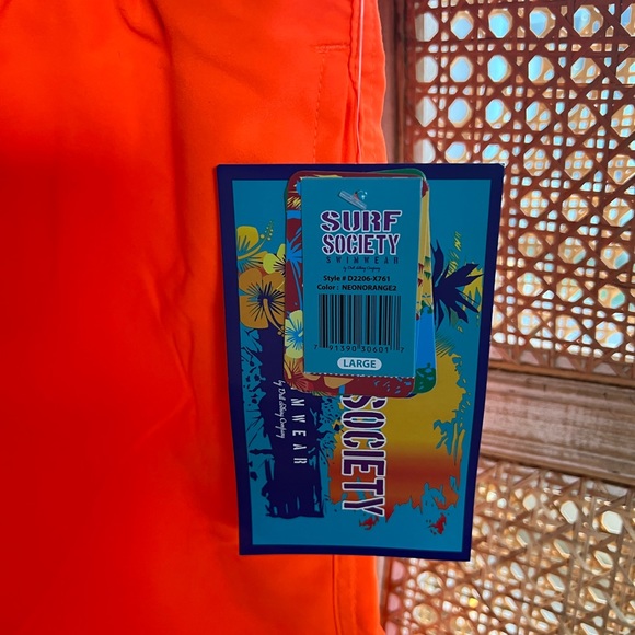 Montez Volley Trunk - Orange - Picture 3 of 7